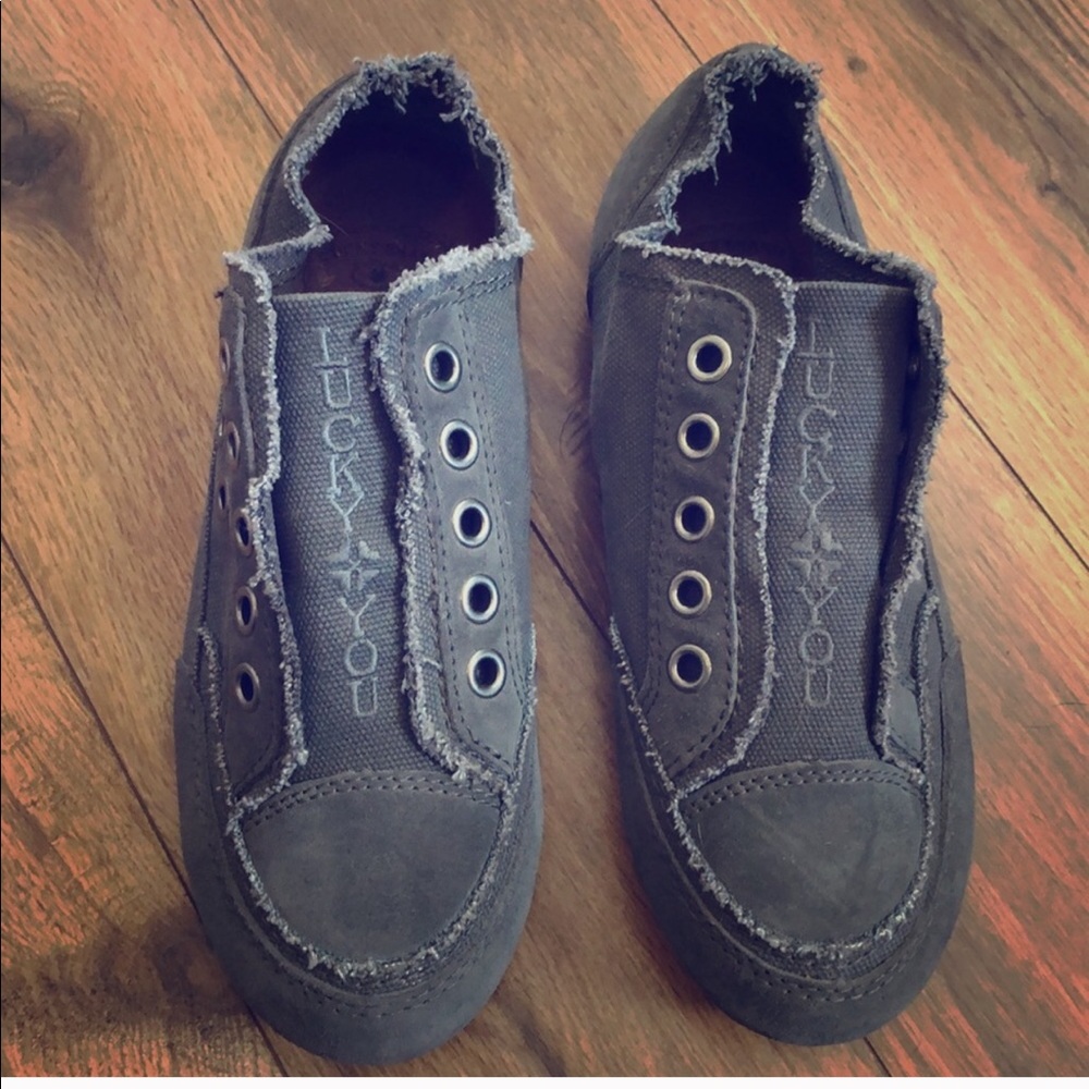 Lucky brand slip ons